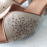 Sandale BEIGE COMFORT CUT