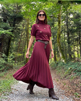 Suknja Luna Pleated