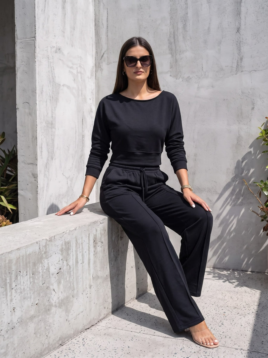 Crni Casual Komplet