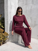 Bordo Casual Komplet