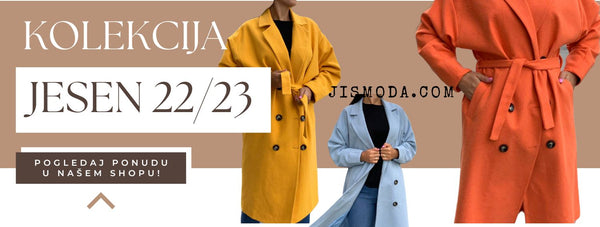 Šta nosimo ove jeseni? Boje su IN! Jesen 22/23.