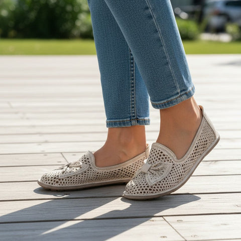 Baletanke BEIGE AIR LACE