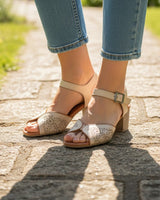 Sandale BEIGE COMFORT CUT
