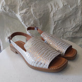 Sandale SILVER CROCO