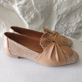 Baletanke NATURAL RAFFIA BOW