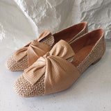 Baletanke NATURAL RAFFIA BOW