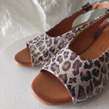 Sandale LEOPARD CHIC