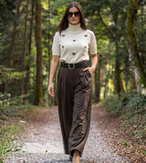 Hlače Grace Brown