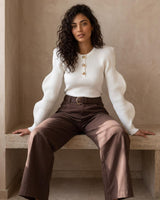 Hlače Mocha Tailored