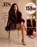 Jakna Bordeaux Fur