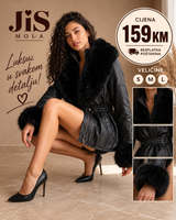 Jakna Noir Fur