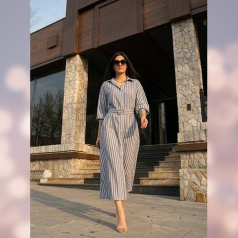 Haljina MILANO STRIPE
