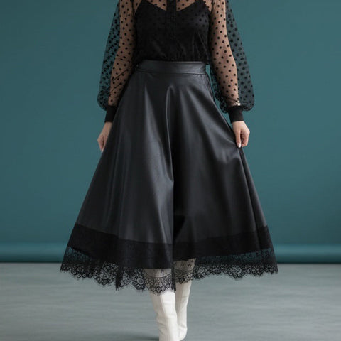 Suknja Noir Luxe Midi